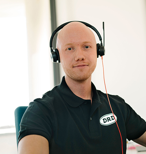 freundlicher mitarbeiter von DRD Automation